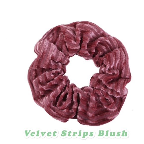 Set of 8 Velvet Tiedye Leopard Scrunchie - Picture 8 of 9